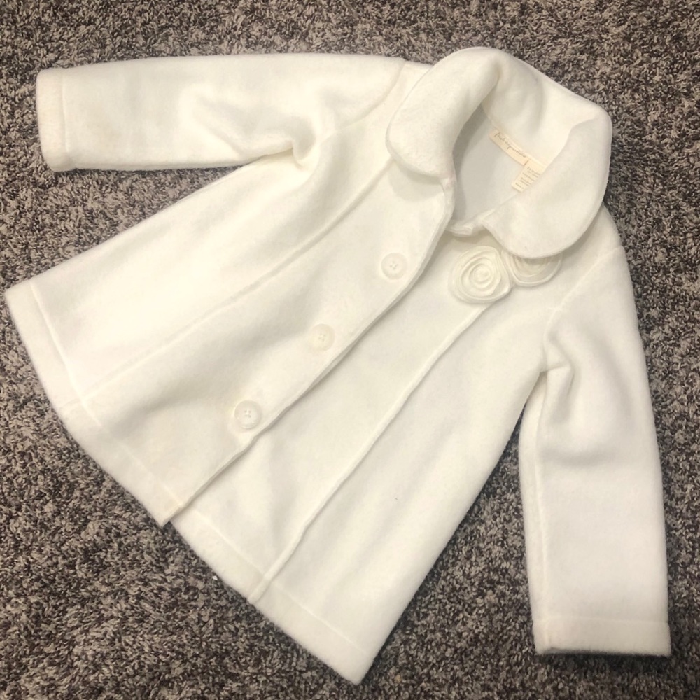 Fleece dress coat